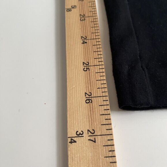 J Jill Leggings Size Medium Black Ponte Ankle Stretch Minimalist - Picture 5 of 8